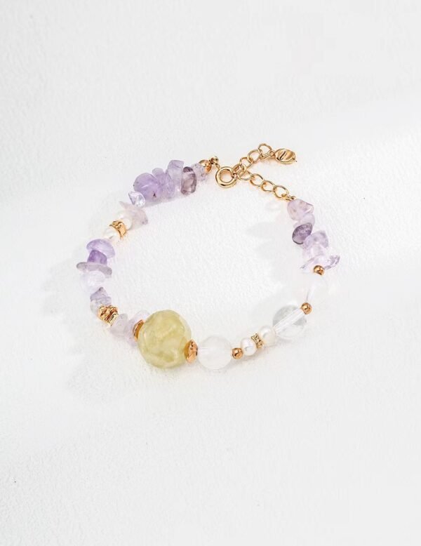 Minimalist Colorful Crystal Bead Bracelet