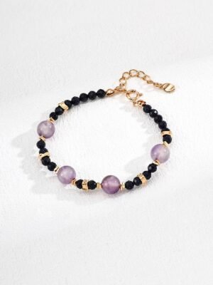 Natural Lavender Amethyst Bracelet