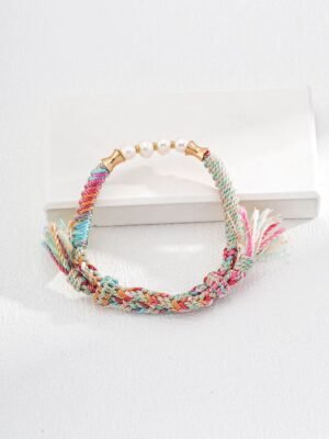 Natural Pearl Chinese Style Ethnic Bracelet