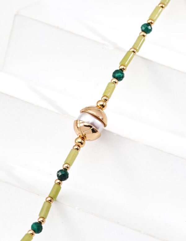 Pearl Malachite Bracelet